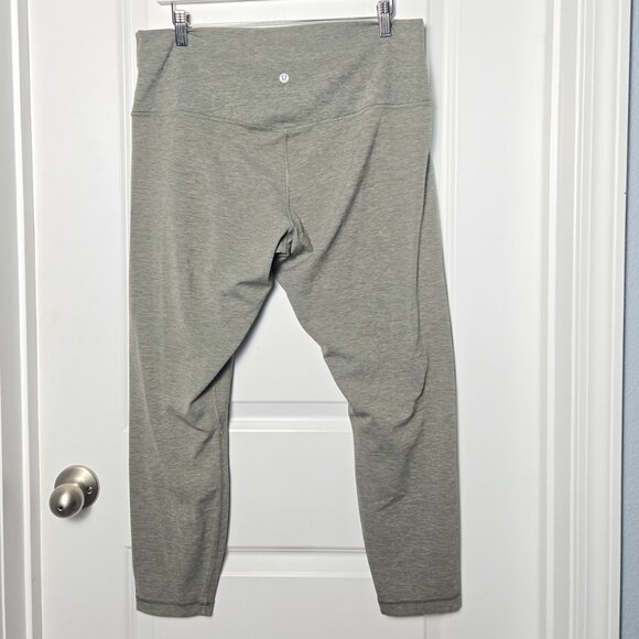 Lululemon Align High-Rise Pant 25" - 16 Heathered Grey Sage - Picture 4 of 7